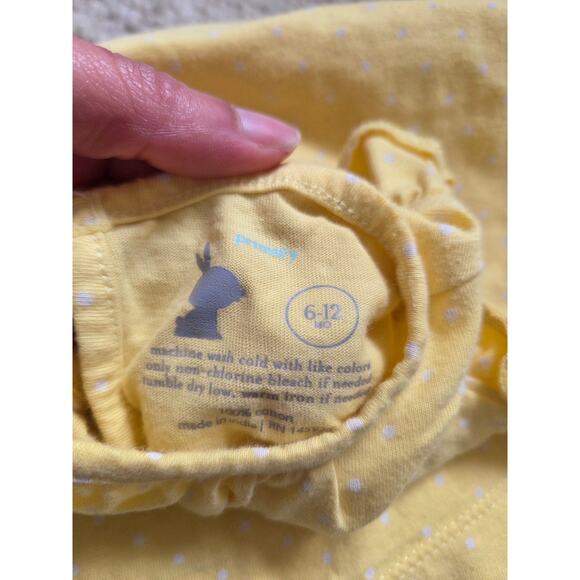 Primary Yellow Polka-A-Dot Pocket Dress - Picture 5 of 7